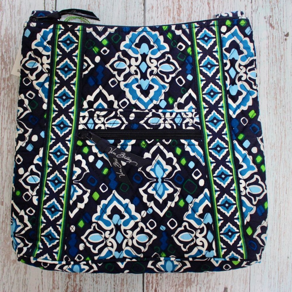 NWT Vera Bradley Hipster Crossbody in Ink Blue